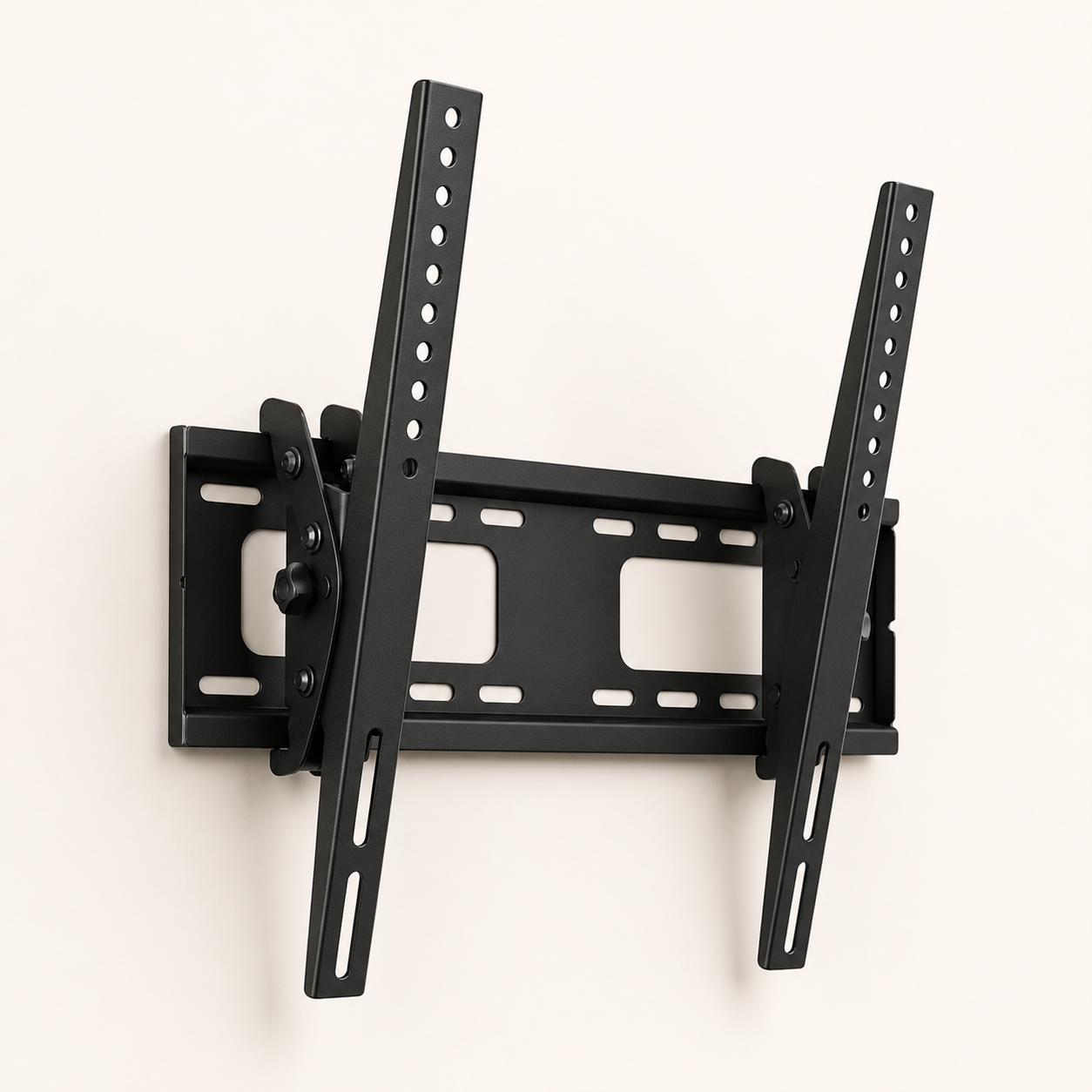 Tilting TV wall mount with adjustable angle